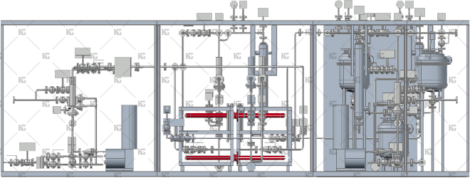 Continuous flow multi-functional platform solution